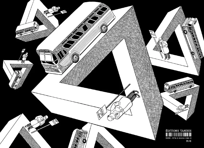 Verso de l'album Le Bus 3