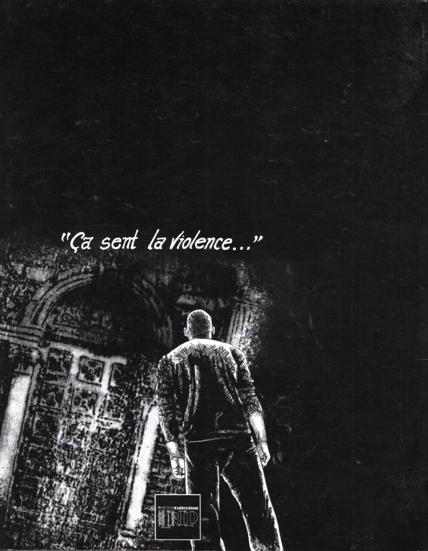 Verso de l'album Le portier