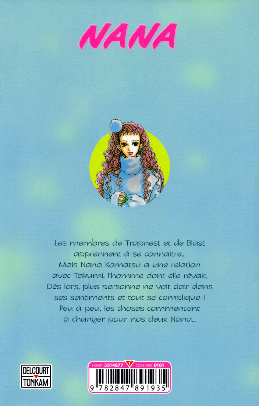 Verso de l'album Nana 6