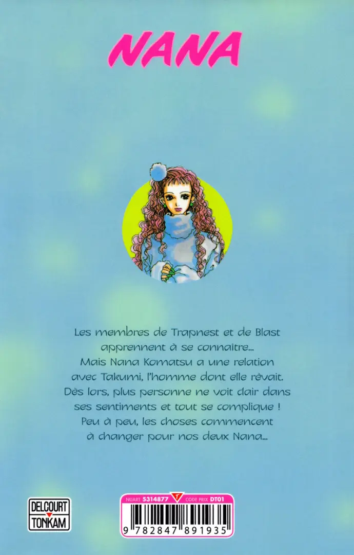 Verso de l'album Nana 6