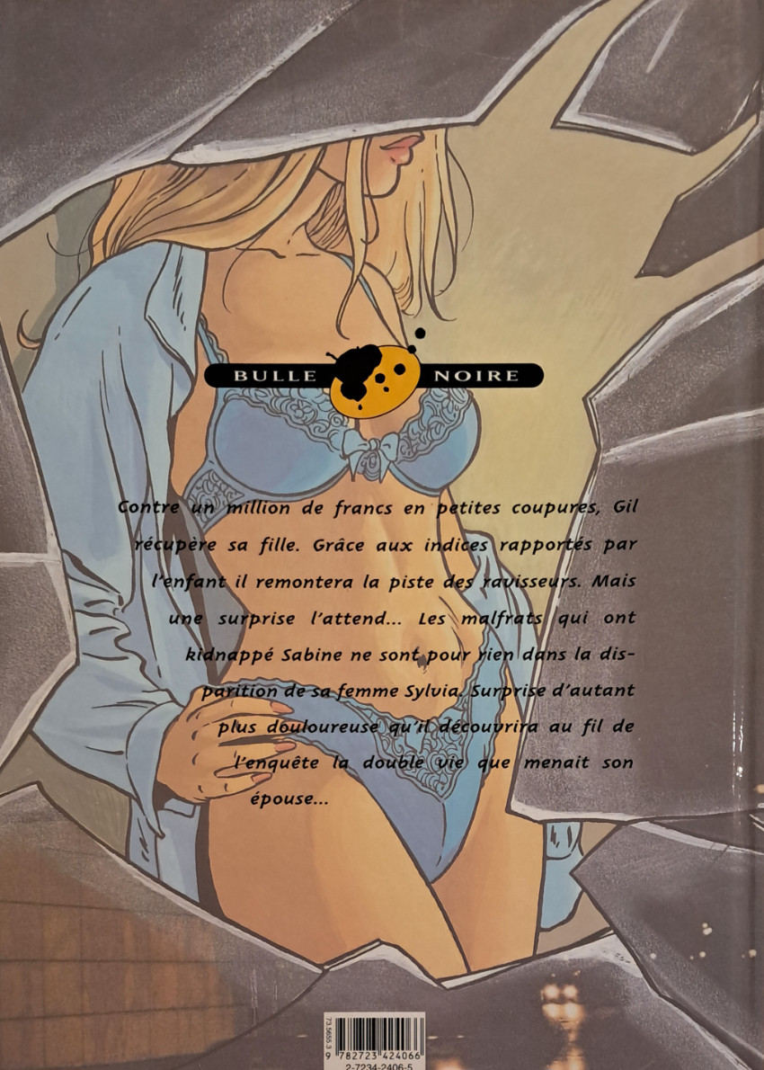 Verso de l'album Gil St André Tome 2 La face cachée