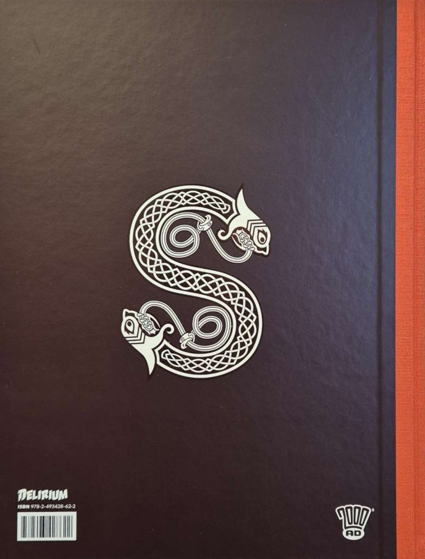 Verso de l'album Sláine Slaine Le Dieu Cornu