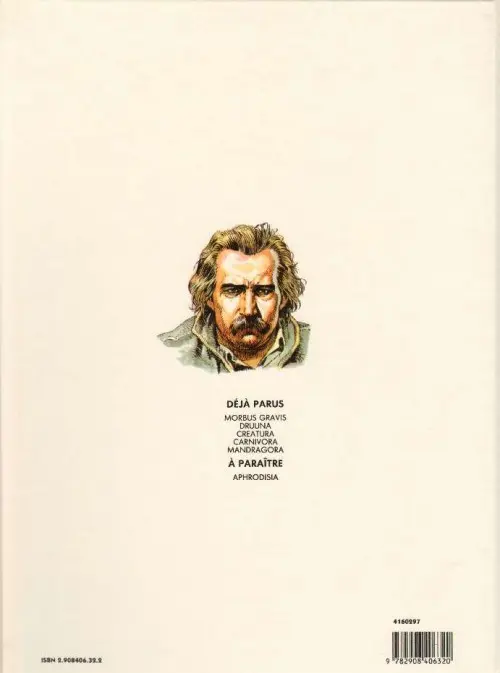 Verso de l'album Druuna Tome 5 Mandragora
