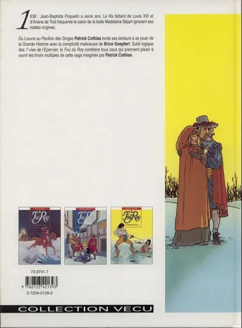 Verso de l'album Le Fou du Roy Tome 3 Les dindons de la farce