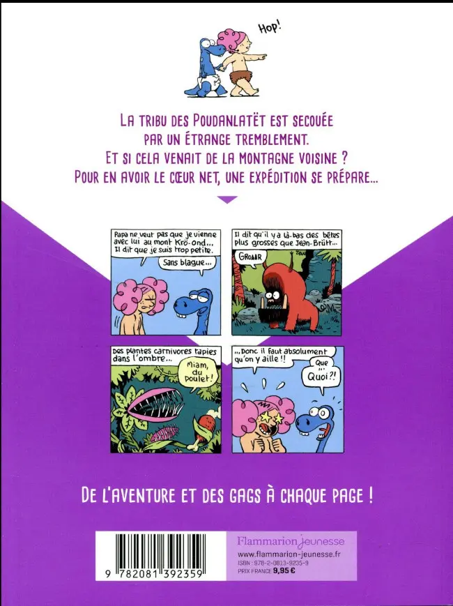 Verso de l'album Griott & Mungo Tome 2 Tremblez bêtes féroces !