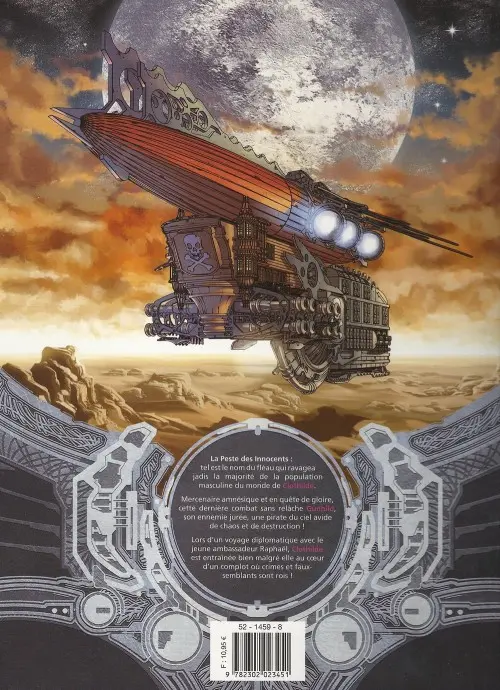 Verso de l'album La Guerrière innocente Tome 1 Ma meilleure ennemie