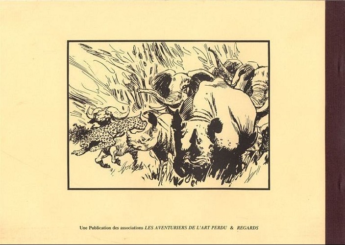 Verso de l'album Hommes et bêtes Épisode 1 -1956