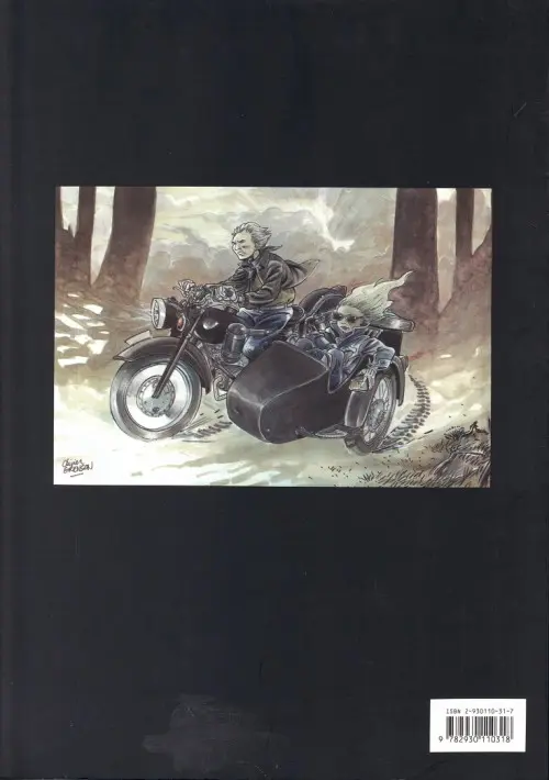 Verso de l'album Jack et Lola