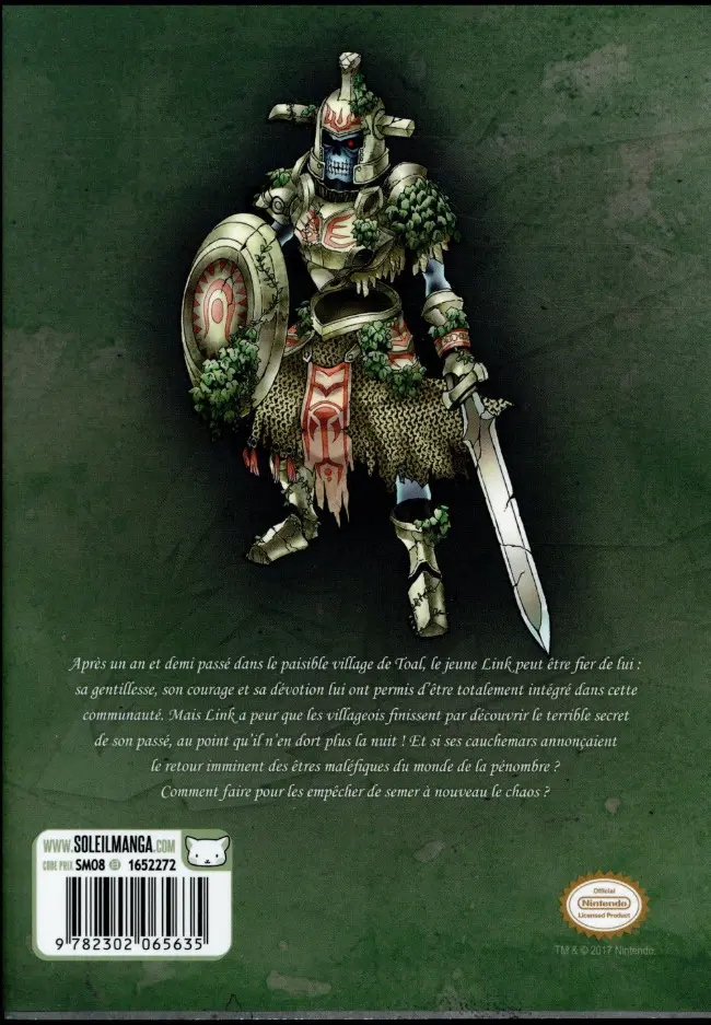 Verso de l'album The Legend of Zelda - Twilight Princess 3