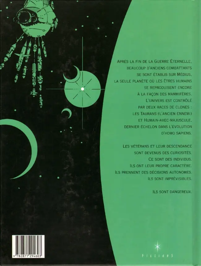 Verso de l'album Libre à jamais Tome 2 Exode