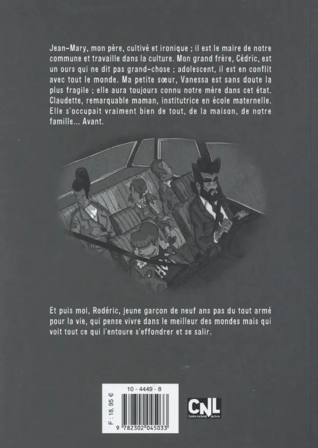 Verso de l'album Mal de mère