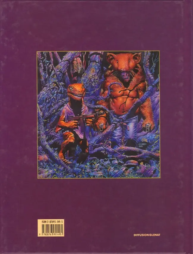 Verso de l'album Monde mutant Tome 2 Fils du monde mutant