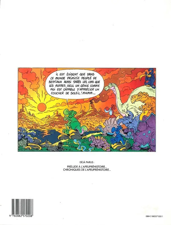Verso de l'album Nabuchodinosaure Tome 3 Du rififi chez les sauriens