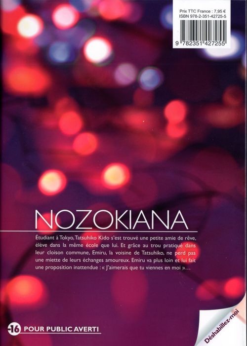 Verso de l'album Nozokiana 2