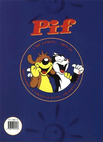 Verso de l'album Pif le chien Soleil Tome 6 Star traque