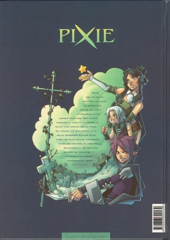 Verso de l'album Pixie Tome 1 Somnanbulia