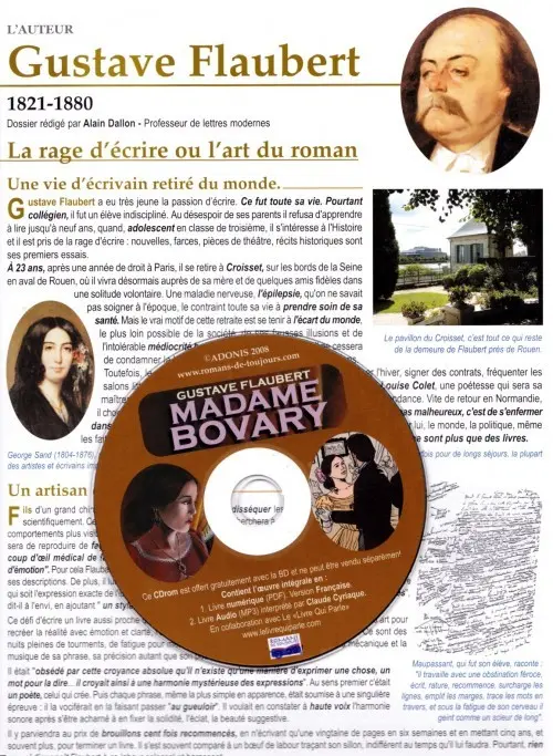 Autre de l'album Romans de toujours Madame Bovary