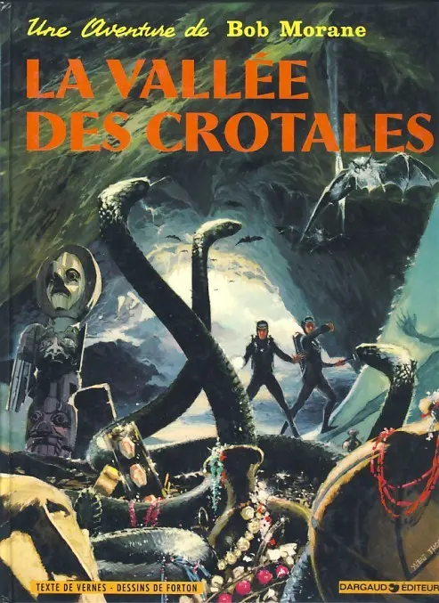 Couverture de l'album Bob Morane Tome 7 La vallée des crotales