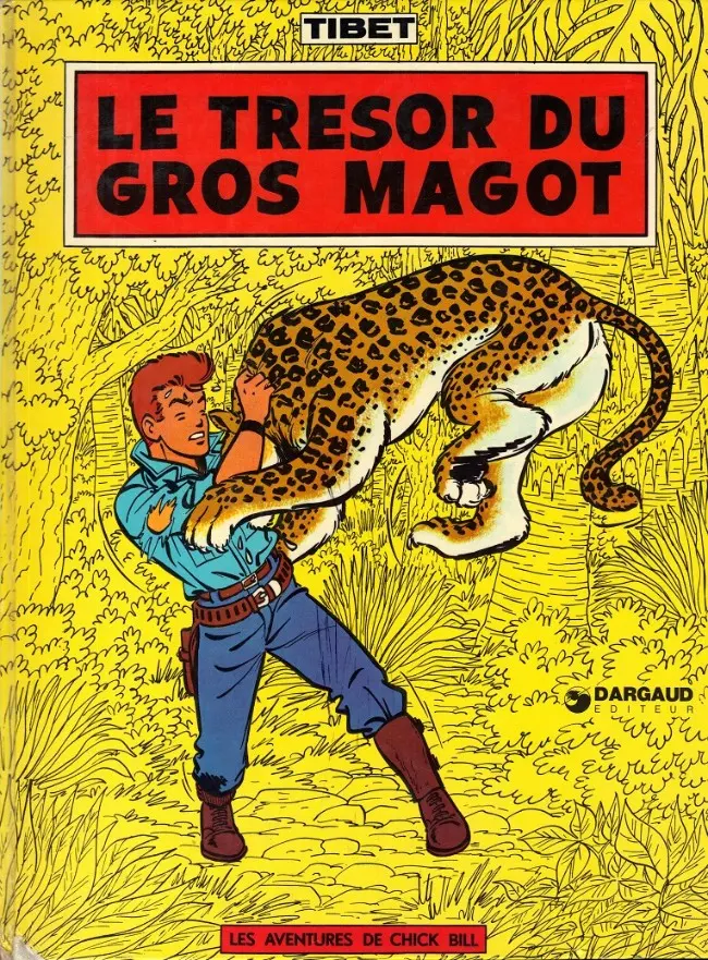 Couverture de l'album Chick Bill Tome 4 Le trésor du gros magot