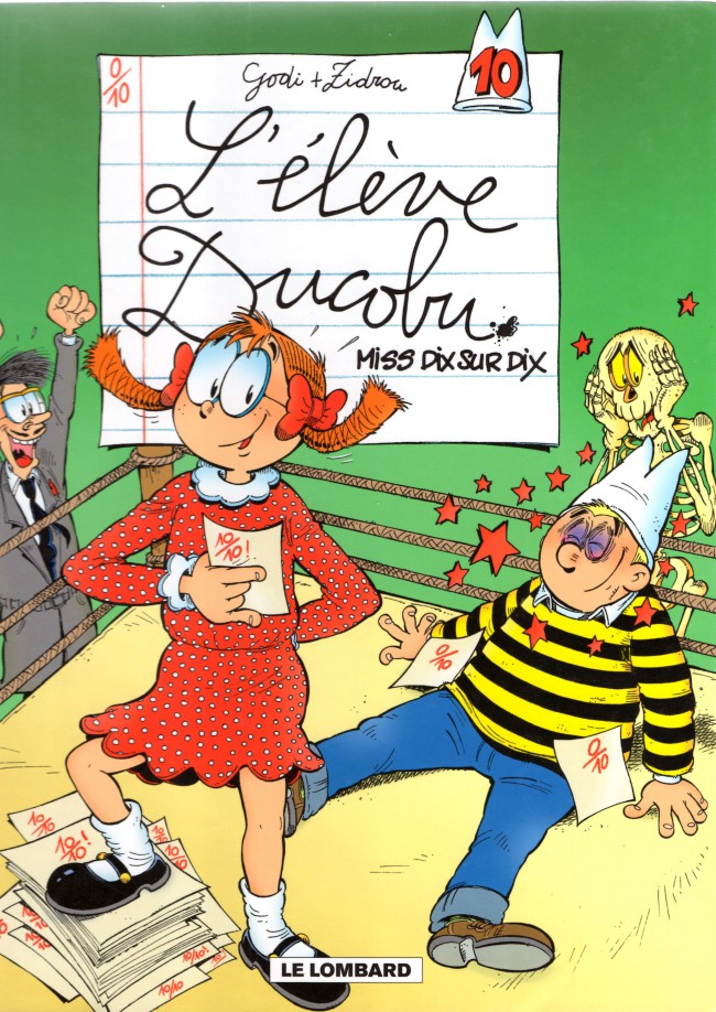 Couverture de l'album L'Élève Ducobu Tome 10 Miss Dix sur Dix