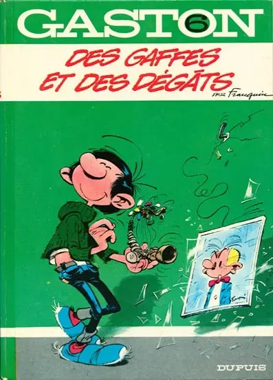 Couverture de l'album Gaston Tome 6 Des gaffes et des dégâts