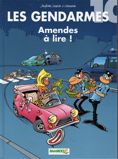 Couverture de l'album Les Gendarmes Tome 10 Amendes à lire !