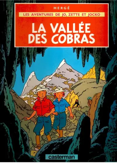Couverture de l'album Les Aventures de Jo, Zette et Jocko Tome 5 La vallée des cobras