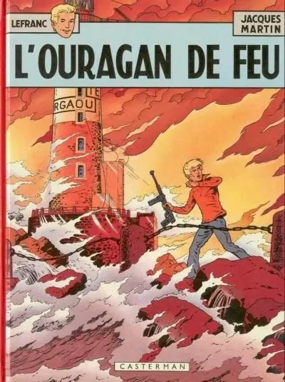 Couverture de l'album Lefranc Tome 2 L'ouragan de feu