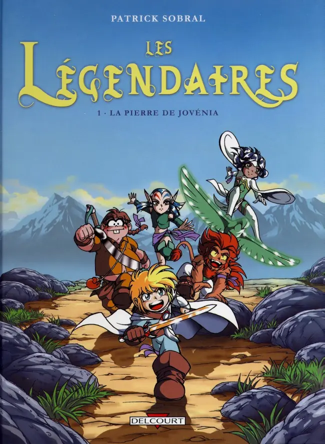 Couverture de l'album Les Légendaires Tome 1 La pierre de Jovénia