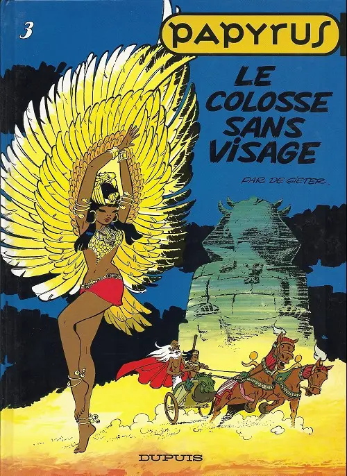 Couverture de l'album Papyrus Tome 3 Le colosse sans visage