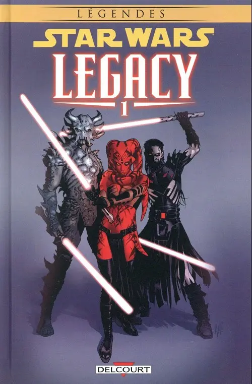 Couverture de l'album Star Wars - Legacy Tome 1 Anéanti