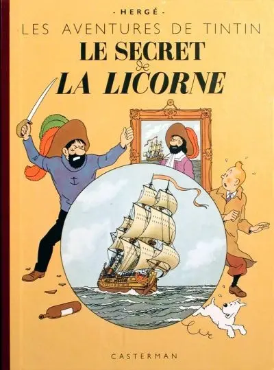Couverture de l'album Tintin Tome 11 Le secret de la Licorne