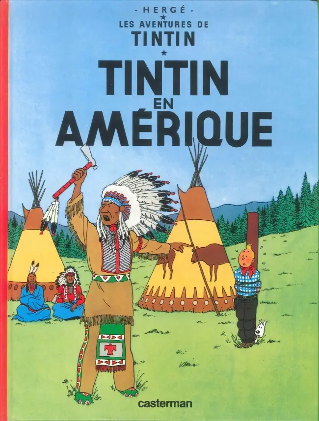 Couverture de l'album Tintin Tome 3 Tintin en Amérique