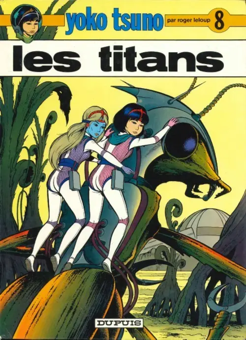 Couverture de l'album Yoko Tsuno Tome 8 Les titans
