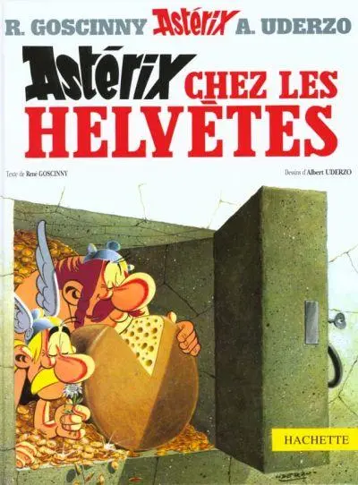 Couverture de l'album Astérix Tome 16 Astérix chez les Helvètes