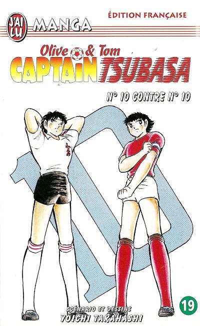 Couverture de l'album Captain Tsubasa Tome 19 N° 10 contre N° 10
