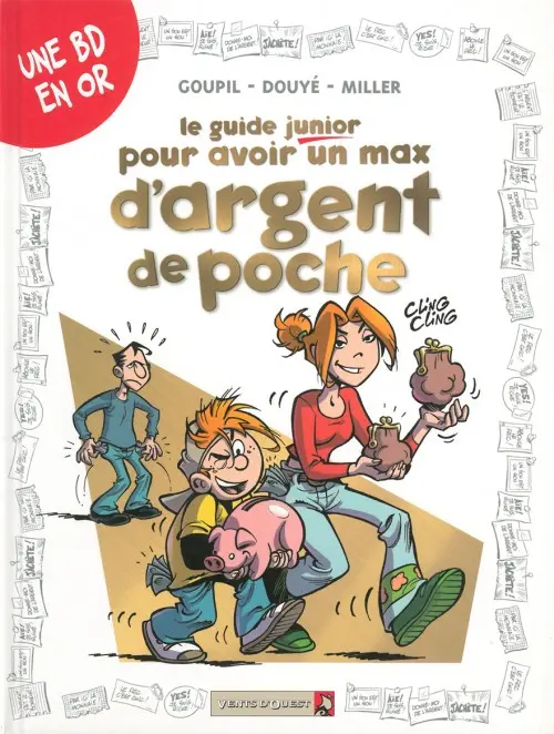 Couverture de l'album Les guides junior Tome 12 Le guide junior pour avoir un max d'argent de poche