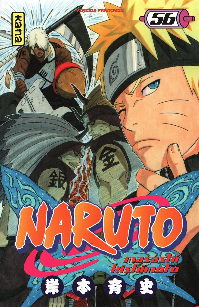 Couverture de l'album Naruto 56 L'équipe asuna de nouveau réunie !