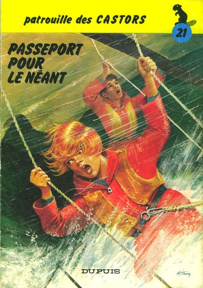 Couverture de l'album La Patrouille des Castors Tome 21 Passeport pour le néant