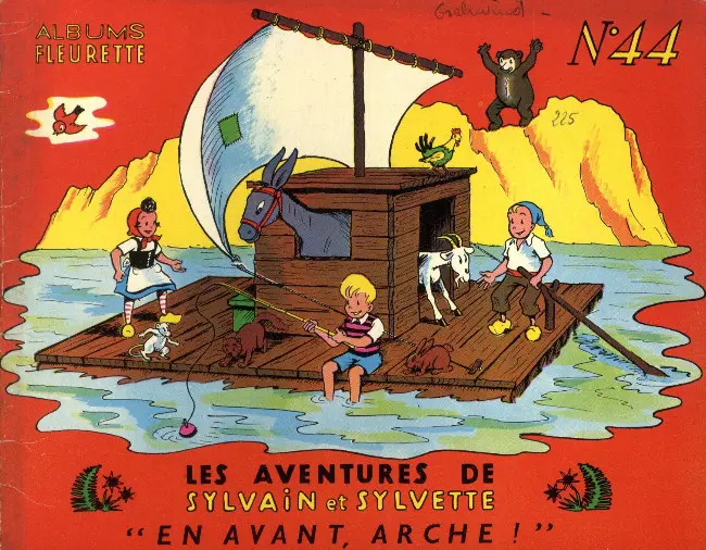 Couverture de l'album Sylvain et Sylvette Tome 44 En avant, arche !