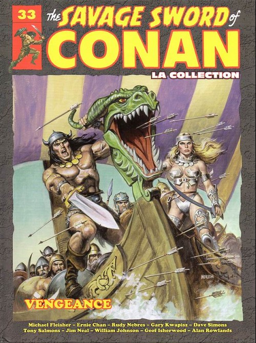 Couverture de l'album The Savage Sword of Conan - La Collection Tome 33 Vengeance
