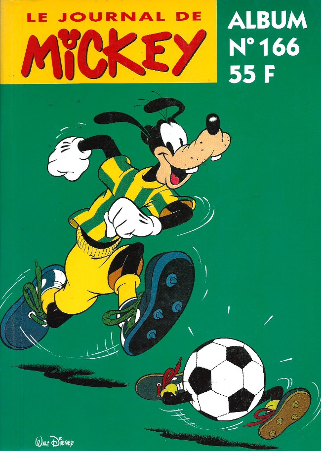 Couverture de l'album Le Journal de Mickey Album N° 166