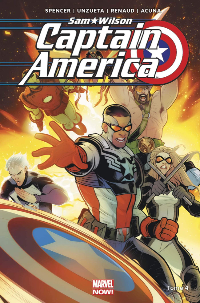 Couverture de l'album Captain America : Sam Wilson Tome 4 Fin du chemin