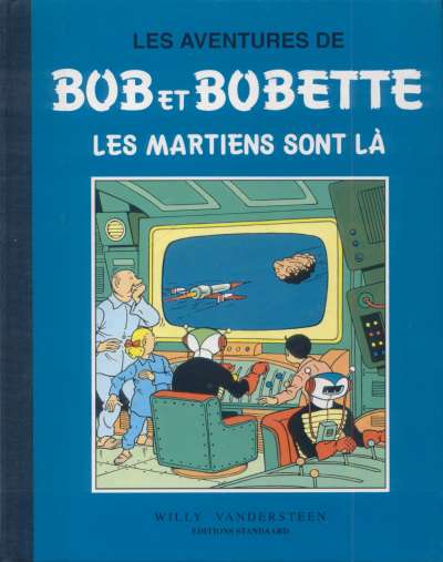 Couverture de l'album Bob et Bobette Tome 6 Les martiens sont là