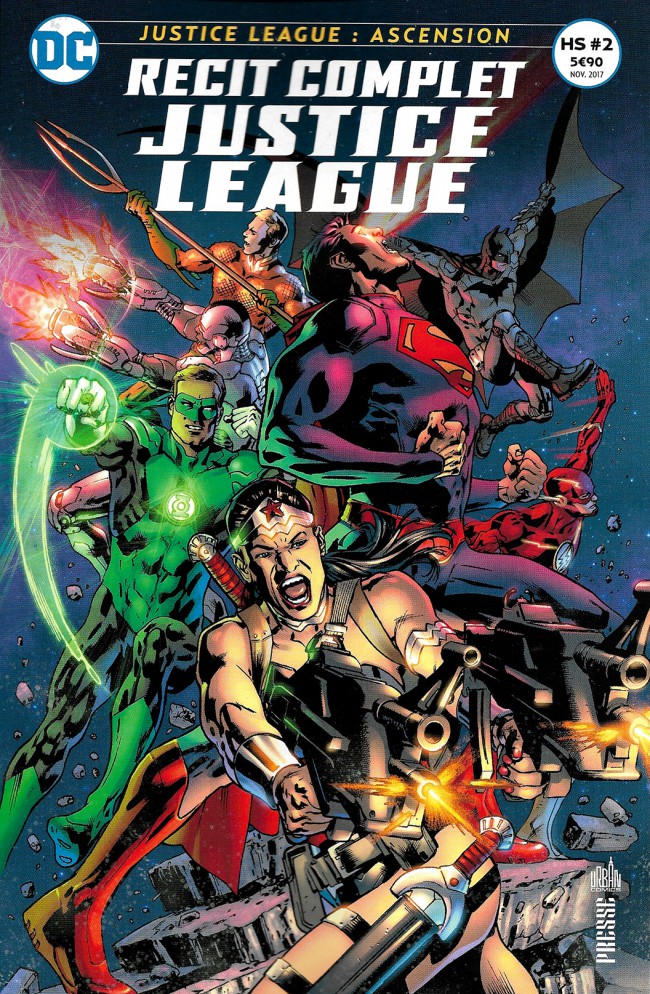 Couverture de l'album Justice League - Récit Complet #2 Justice League : Ascension