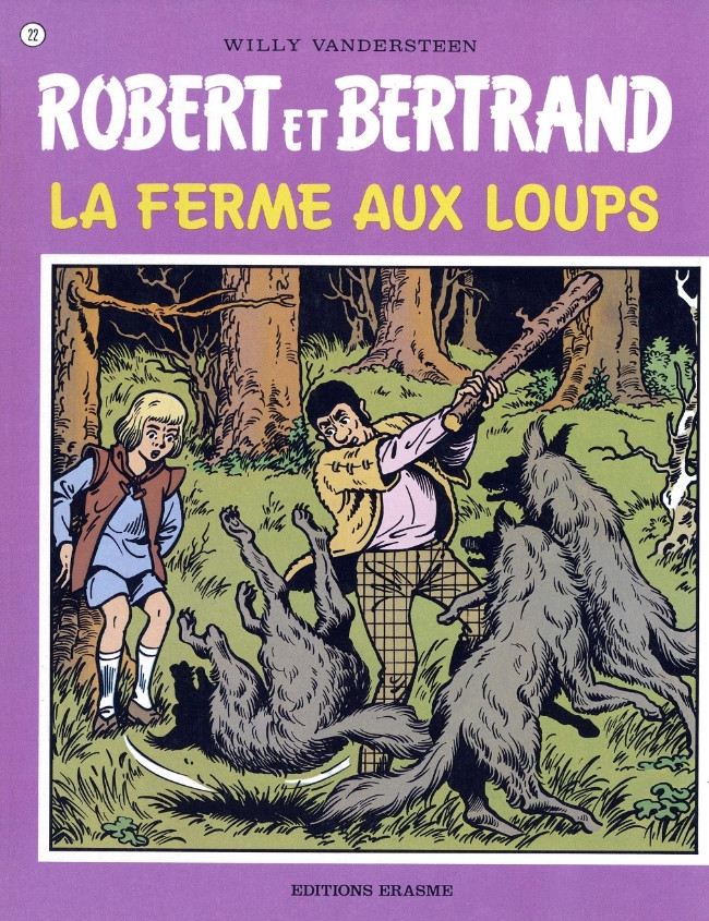 Couverture de l'album Robert et Bertrand Tome 22 La ferme aux loups