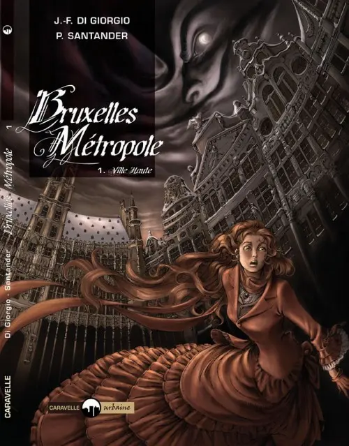 Couverture de l'album Bruxelles Métropole Tome 1 Ville Haute