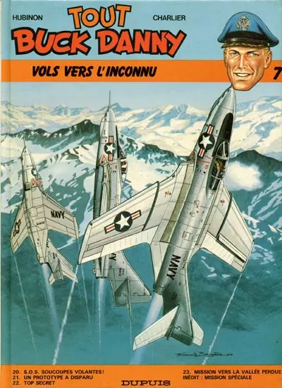 Couverture de l'album Tout Buck Danny Tome 7 Vols vers l'inconnu