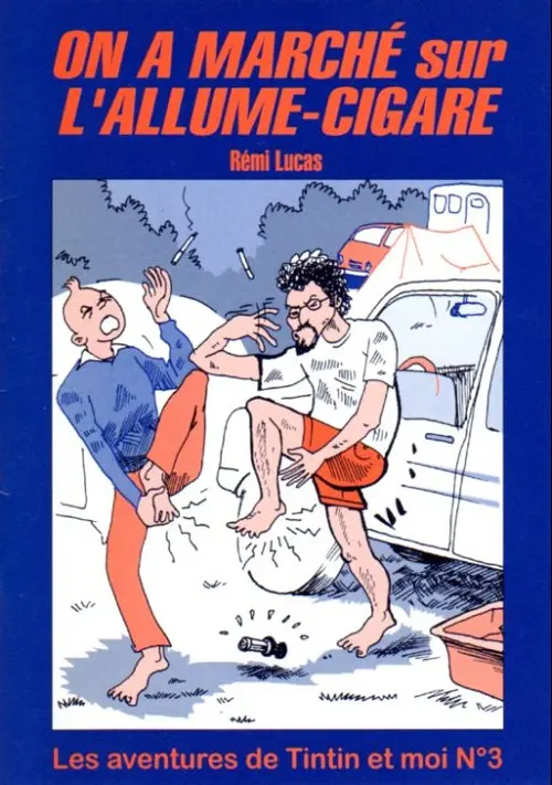 Couverture de l'album Tintin On a marché sur l'allume-cigare