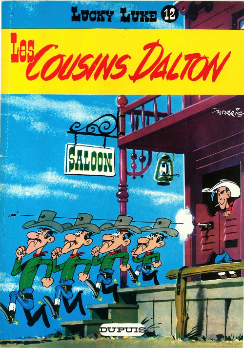 Couverture de l'album Lucky Luke Tome 12 Les Cousins Dalton